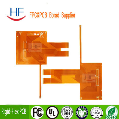 Custom FR4 Double-sided PCB Board Flex Circuit Prototype Gele Solder Mask