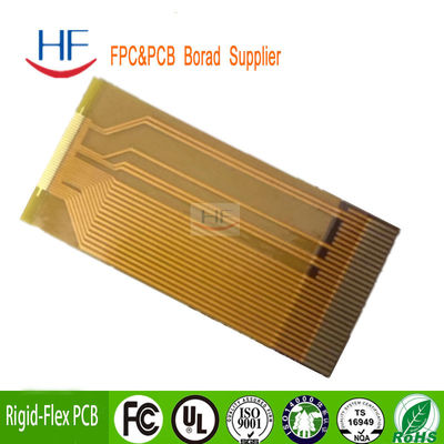 1 laag FPC Flex PCB Board Assembly 0,2 mm Hoogte TG Basis