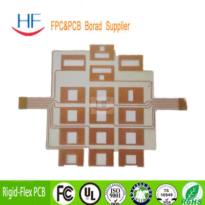 Rigid Flex FR4 Double-Sided PCB Fabrication 2 Layer OEM