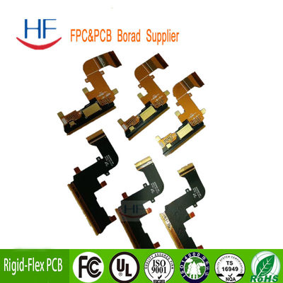 Custom Rigid Flex PCB Board 2oz Koper onderdompeling goud