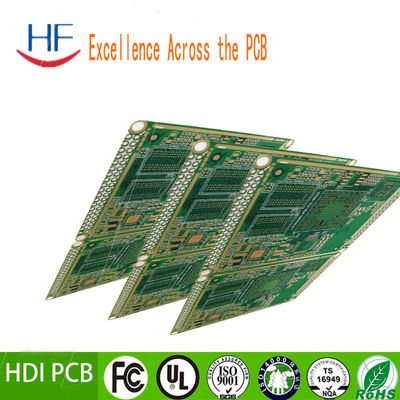HDI Fr4 dubbelzijdig pcb fabricage LED licht klein ventilator circuit board