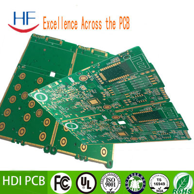HDI SMD PCB Electronic Prototype Board Assembly Onderdompeling zilver