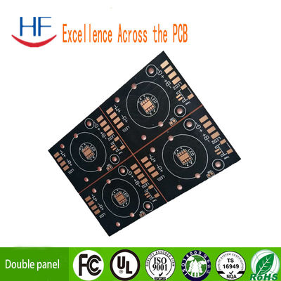 12 laag circuit Electronic PCB Board Design Zwart FR4 1OZ ENIG