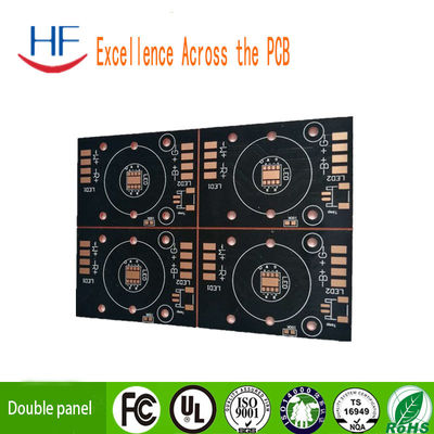 12 laag circuit Electronic PCB Board Design Zwart FR4 1OZ ENIG