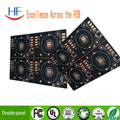 Black Solder Mask Double-sided Printed Circuit Board Fr4 Lead Free Surface Finishing High Quality One-stop PCB leverancier