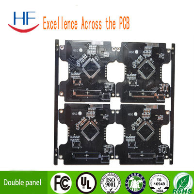 Black Solder Mask Double-sided Printed Circuit Board Fr4 Lead Free Surface Finishing High Quality One-stop PCB leverancier
