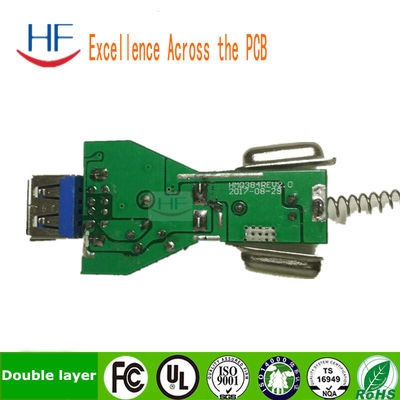 Elektrische SMT PCB assemblage service 2oz 2mil Double Panel