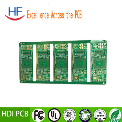 10 lagen Fr4 1,6 mm 94v0 HDI PCB Printed Circuit Board