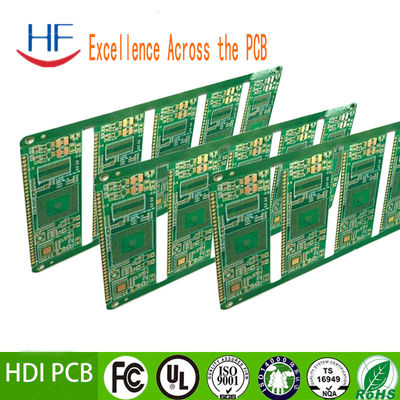 Onderdompeling Goud 1OZ Koper Multilayer HDI PCB Board