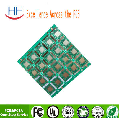Metalen halfgat HDI soldeerplaat PCB-ontwerp Tin Plated