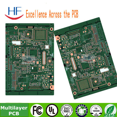 Koperen meerlaagse PCB-fabricage HDI Rigid Flex