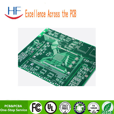 2 lagen FR4 Double-Sided PCB Board, Quick Turn PCB Prototypes 1,2 mm OSP ENIG oppervlak