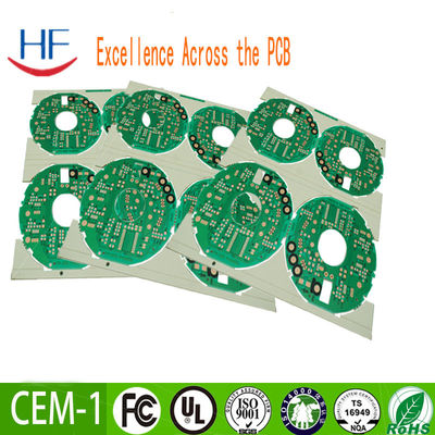 Single Side PCB Printed Circuit Board 1,6 mm dik 1 oz Geen soldeermasker