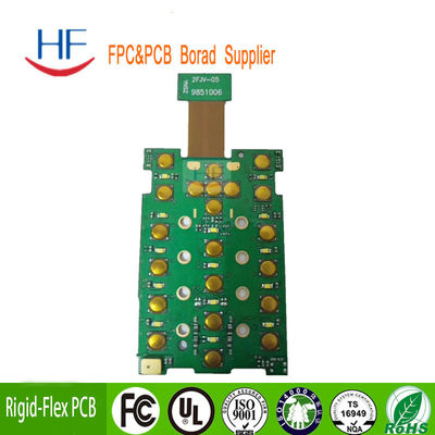 Rigid Flexible Circuit Board PCB Assembly Service 28 lagen FR4 ENIG 3 oz