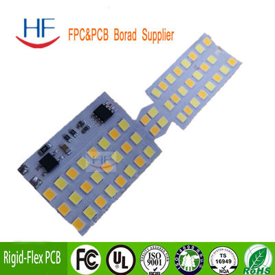 1OZ Koper LED Rigid Flexible PCB Fast Turn Circuit Board Assembly 2 laag