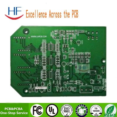 6 laag hoge frequentie HDI universele pcb-bord blauw soldeermasker BGA HDI-circuitboards