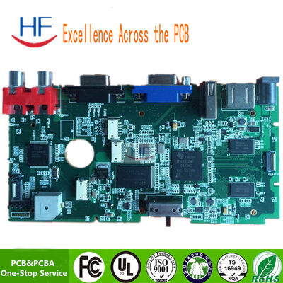 8layer HDI PCB prototype board fabricage service groen 6mil