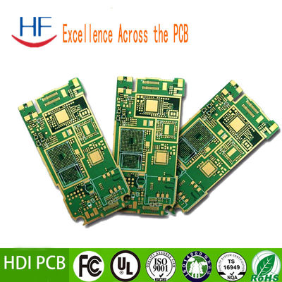 HDI 1.0mm FR4 Fast Turn PCB Assembly Productie OSP Impedantie