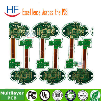 Elektronicaapparaat HASL 4 oz HDI Rigid Flex PCB Board